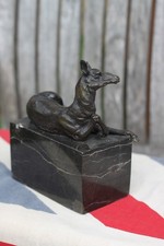 Patinated bronze llama for sale  HASSOCKS