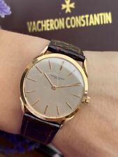 Usado, Relógio Vacheron Constantin manual masculino 31,5 mm fino sólido ouro rosa 18K fabricado na Suíça comprar usado  Enviando para Brazil
