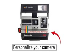 Usado, Câmera de Impressão Instantânea Polaroid 635 Supercolor - Vintage Cinza Prata com Arco-íris comprar usado  Enviando para Brazil