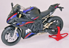 BMW S1000 RR modelo de motocicleta escala 1:10 7,8" réplica de metal fundido display presente comprar usado  Enviando para Brazil