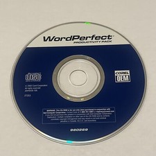 Corel wordperfect productivity for sale  La Follette