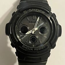 Relógio solar resistente CASIO G-Shock AWG-M100B (#5230), usado comprar usado  Enviando para Brazil