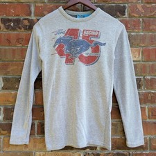 Camiseta masculina manga longa térmica Ford vintage Y2K S cinza carro 45 Mustang graal raro comprar usado  Enviando para Brazil
