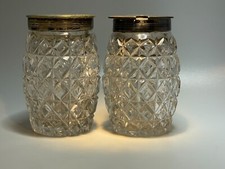 Glass salt pepper for sale  Hoschton