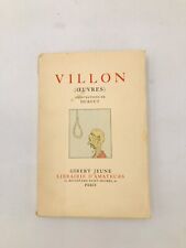 Villon illustration dubout d'occasion  Montpellier-