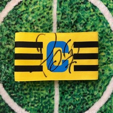 Braçadeira de capitão assinada Pato do Brasil, Internacional, AC Milan e Corinthia com certificado de autenticidade comprar usado Braçadeira de capitão assinada Pato do Brasil, Internacional, AC Milan e Corinthia com certificado de autenticidade comprar usado  Enviando para Brazil