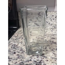 Vase clear glass for sale  Jacksonville