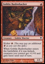 Mtg goblin bushwhacker usato  Bari