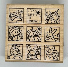 Snowman snowbunny stampendous for sale Snowman snowbunny stampendous for sale  FALKIRK