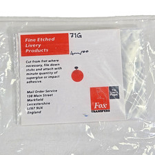 Fine etched livery for sale Fine etched livery for sale  WIGAN