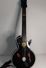 Controle Guitar Hero sem fio Xbox 360 Microsoft Gibson Les Paul Red Octane comprar usado  Enviando para Brazil