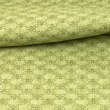 1 YD Vintage Quilters SOMENTE Tecido Verde Libélula Inseto "Potpourri" Algodão 44" W comprar usado  Enviando para Brazil