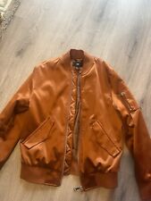 Bronze satin bomber for sale  KING'S LYNN