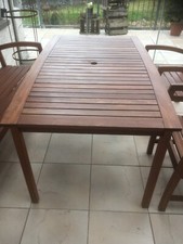 Gartenmöbel teakholz massiv gebraucht kaufen  Bausendorf, Bendel