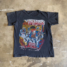 CAMISETA VINTAGE ANOS 80 THE EXPLOITED PUNK BAND TAMANHO S 1982 ÁLBUM TROPAS DO AMANHÃ comprar usado  Enviando para Brazil
