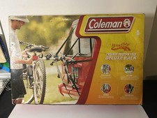 Portabicicletas COLEMAN Road Trip 3 montado en maletero de lujo, tiene capacidad para 3 bicicletas segunda mano  Embacar hacia Mexico