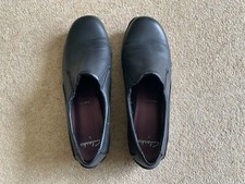 Clarks black slip for sale  GRANTHAM