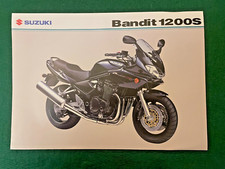 Folheto de vendas SUZUKI BANDIT 1200 S 2004 BARRIL CINZA PRATA SÔNICA comprar usado  Enviando para Brazil