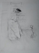 Gravure pointe sèche d'occasion  France