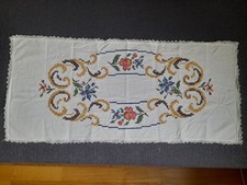 Altes besticktes zierdeckchen gebraucht kaufen  München