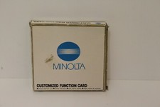 Minolta customized function gebraucht kaufen  Remseck am Neckar