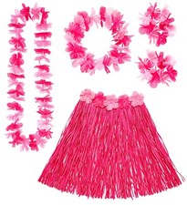 Set hawaiana rosa usato  Firenze