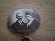 Ancien petit miroir d'occasion  Quettreville-sur-Sienne