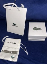 Bracelet lacoste argenté d'occasion  France