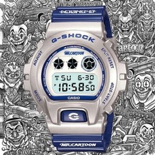 G-SHOCK DW6900 Mr Cartoon azul prata edição limitada relógio de colecionador masculino raro, usado comprar usado G-SHOCK DW6900 Mr Cartoon azul prata edição limitada relógio de colecionador masculino raro, usado comprar usado  Enviando para Brazil