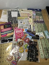 Scrapbooking stickers embellis for sale  Abilene