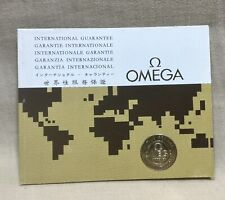 Folheto certificado garantia OMEGA BLANK Seamaster Constellation Speedmaster / comprar usado  Enviando para Brazil