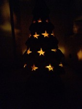 Keramik weihnachtsbaum sternen gebraucht kaufen  Wyhl