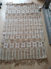 Natural jute rug for sale  HENLEY-ON-THAMES
