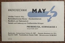 Werbe flyer radiotechnik gebraucht kaufen  Freiberg