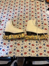Sapato atlético americano feminino juvenil patins de gelo tamanho 5, usado comprar usado  Enviando para Brazil