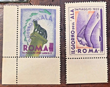 Coppia francobolli erinnofilo usato  Roma