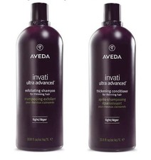 Xampu e condicionador Aveda Invati Ultra Advanced LIGHT 33,8 oz litros, usado comprar usado  Enviando para Brazil