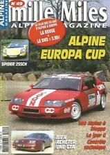 Miles alpine europa d'occasion  Bray-sur-Somme