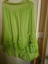 Lagenlook lime green for sale  AYLESBURY