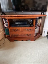 Yew stand cabinet for sale  RUNCORN
