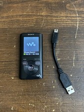 MP3 player Sony Walkman NWZ-E384 8GB mídia digital preto – testado e funciona comprar usado  Enviando para Brazil