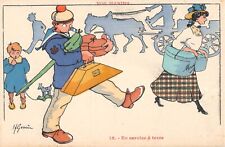 Cpa illustrateur .gervese d'occasion  Claira
