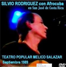 Silvio Rodriguez con Afrocuba en Costa Rica -1989 - (DVD)  comprar usado  Enviando para Brazil