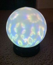 Bola de cristal iluminada orbe adereço mudança de cor plástico psicodélico intermitente 2024 comprar usado  Enviando para Brazil
