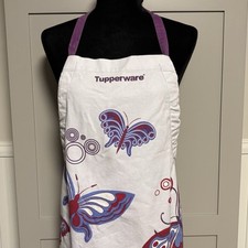 Avental Tupperware Consultant Award borboletas roxas ajustável com bolso de logotipo comprar usado  Enviando para Brazil