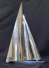 Vtg sailboat sculpture d'occasion  Expédié en Belgium