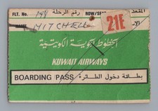 Kuwait airways boarding for sale  BRIGHTON
