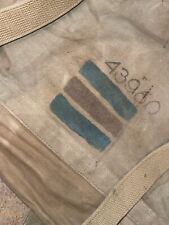 Bolsa de rolo de cama oficiais dos EUA da Segunda Guerra Mundial com número de série da unidade do dia D comprar usado  Enviando para Brazil