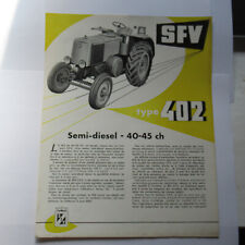 Dépliant brochure tracteur d'occasion  Châteauroux