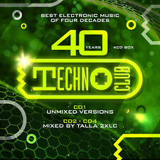 CD 40 Years Techno Club By Talla 2XLC 4 CDs comprar usado  Enviando para Brazil